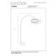 CORINA - Lampa podłogowa - 1xE27 - Cream 03747/60/38 Lucide